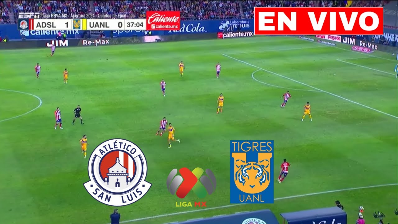 🔴Atletico de San Luis vs Tigres EN VIVO | Liga MX Apertura 2024/25 ...