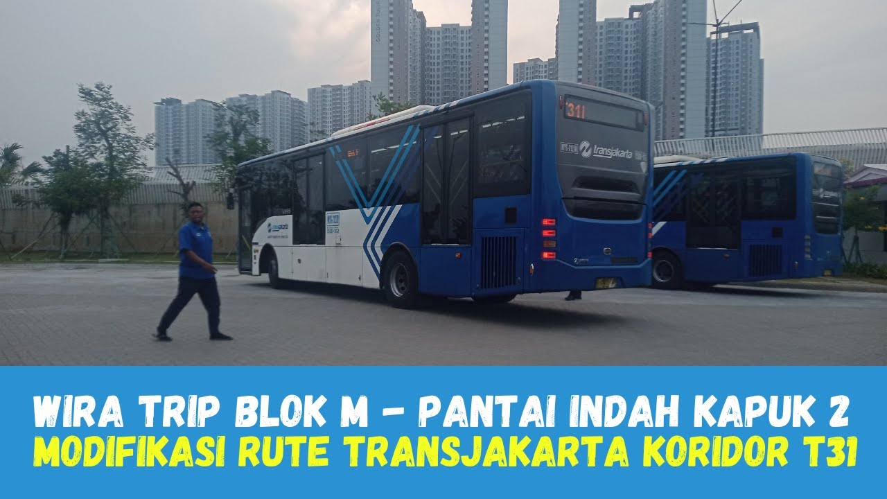 TRIP TransJakarta Koridor T31 Blok M - PIK 2 Bisa Berhenti ke Gold Coast, Food Street, & Smp. Empat