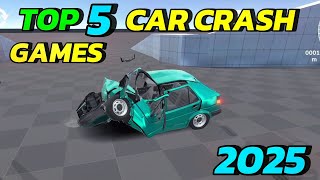 TOP 5 Insane Car Crash Games For Android (2025! Soft-Body Physics!) screenshot 3