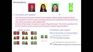 Notes: Permutations With Replacement From The Probability Math Program