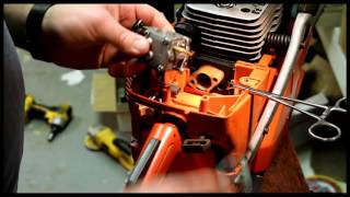 Husqvarna 394xp addendum video, rough running, no power FIXED