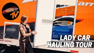 Lady Trucker Hauling Exotic Cars Shares Tour of 1-Car Enclosed Rollback | RCI Cribs S2 E9 by Reliable Carriers 14,664 views 9 months ago 2 minutes, 20 seconds