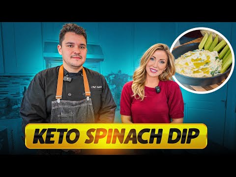 Spinach Artichoke Dip | High-Protein Keto Party Recipe