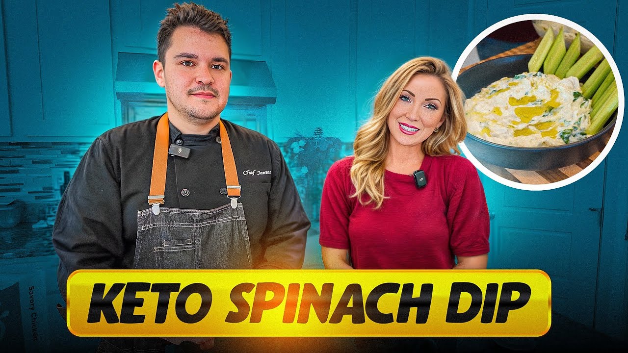 Дип из шпината и артишоков | Рецепт для кето-вечеринки с высоким содержанием белка