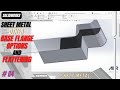 Other Base Flange Options &amp; Flattening | Sheet Metal | Solidworks Tutorial Stage #04 Eng - AER Int.