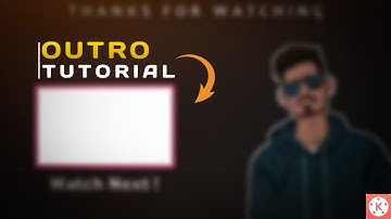 Outro tutorial in kinemaster | End Screen Animation in android | Rockstareditz | 2020