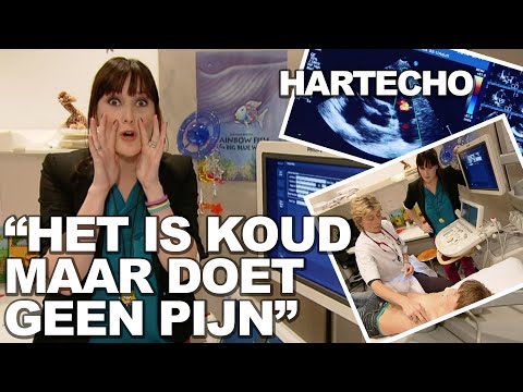 Hoe wordt een echo van je hart gemaakt? Evelien Bosch zoekt het samen met Ruben uit | KEIKIZ