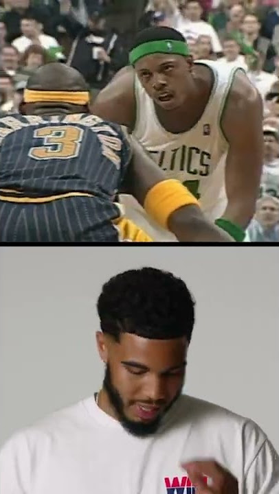 Jayson Tatum Reacts To Paul Pierces Iconic 3-Pointer 👀🔥