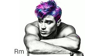 Photoshop Toolwiz Cartoon effect and hair color changing tutorial screenshot 5