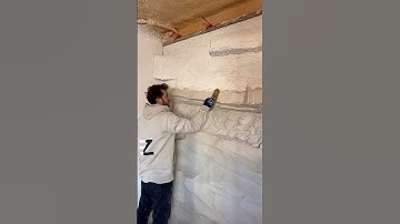 Artificial Rock Process With Concrete #piedraartificial#construction#inimitez#interiordesign#art