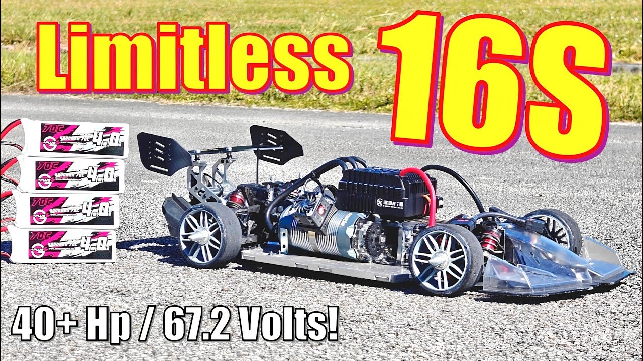 Limitless 16S! Broke the Road's SPEED RECORD! Most Powerful Arrma Limitless