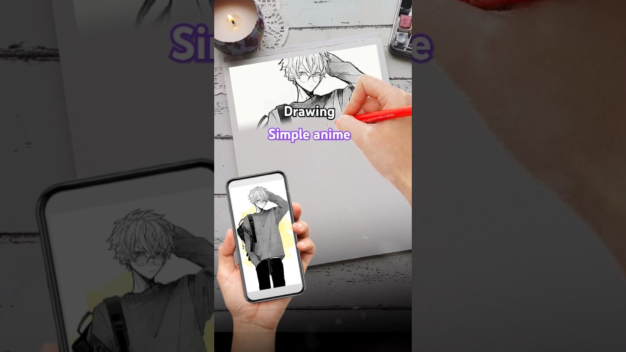 Bignar essay anime drawing 😄 anime