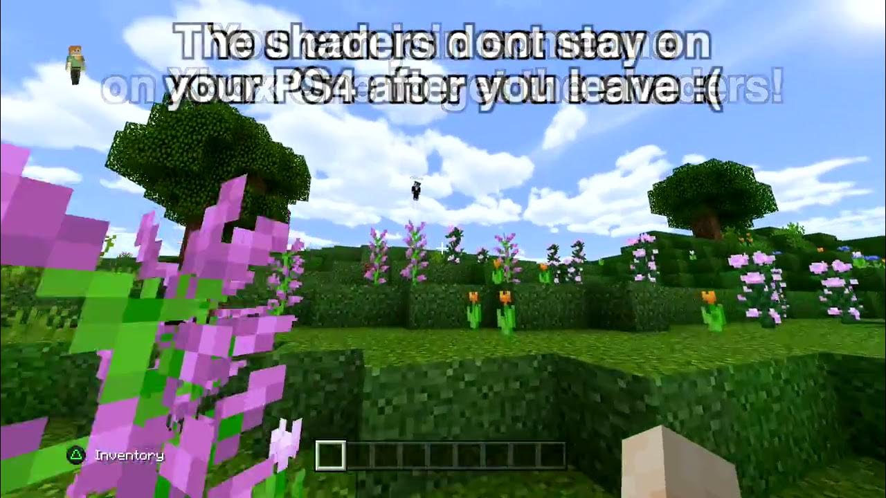 How to Get Shaders On ALL Minecraft Bedrock Editions! Xbox One PS4
