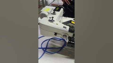 inserted loop making with blind hem and attachment