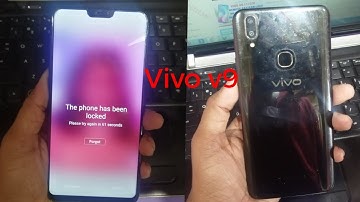 Vivo V9, V9 Plus FRP Lock & User