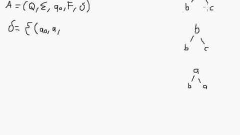 Baumsprache zu Top Down-Baumautomat
