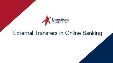 External Transfers in Online Banking
