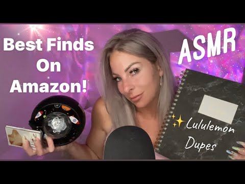 Relaxing ASMR | Amazon MUST Haves | Tingly Tapping & Close Clicky Whispers | Screen Tapping