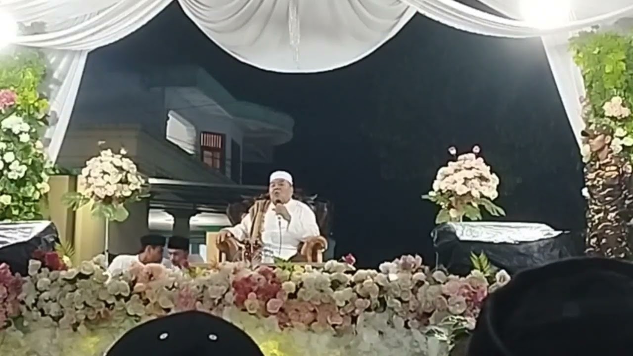 CERAMAH LUCU KH HAMZAH PATIA || HAUL MAMA SANJA KADU KAWENG 2023