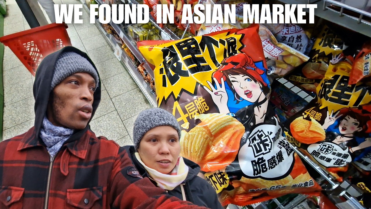 I went to the biggest Asian Supermarket in Berlin -  lot of korean foods!