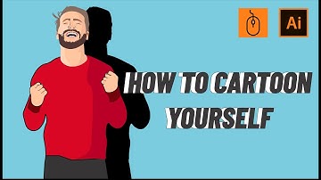 How To Cartoon Yourself Adobe Illustrator With Mouse