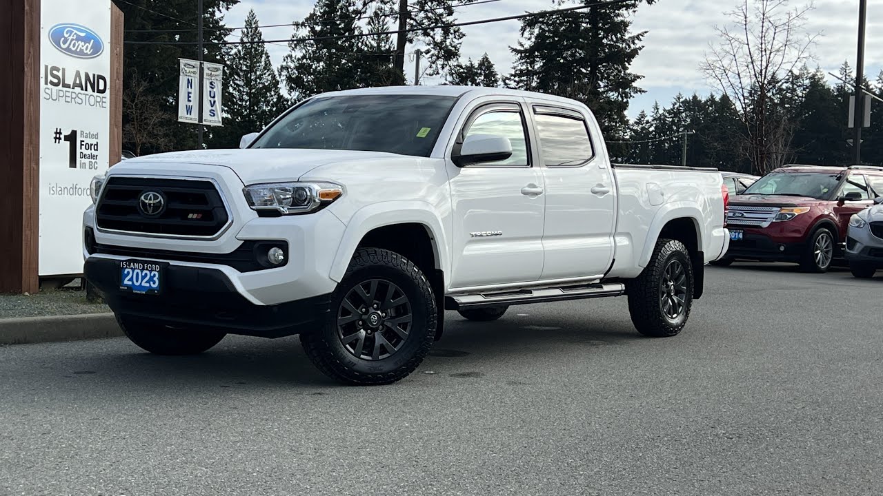 2022 Toyota Tacoma SR5 Heated Front Seats, Dual Climate Control, Bluetooth + Review | Island Ford