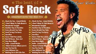 Lionel Richie, Elton John, Phil Collins, Bee Gees, Eagles, Foreigner - Soft Rock Ballads 70s 80s 90s