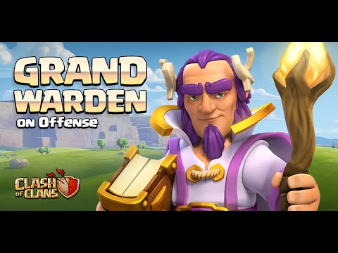 Clash of Clans - NEW HERO REVEAL! Grand Warden Gameplay! (Town Hall 11 Update)