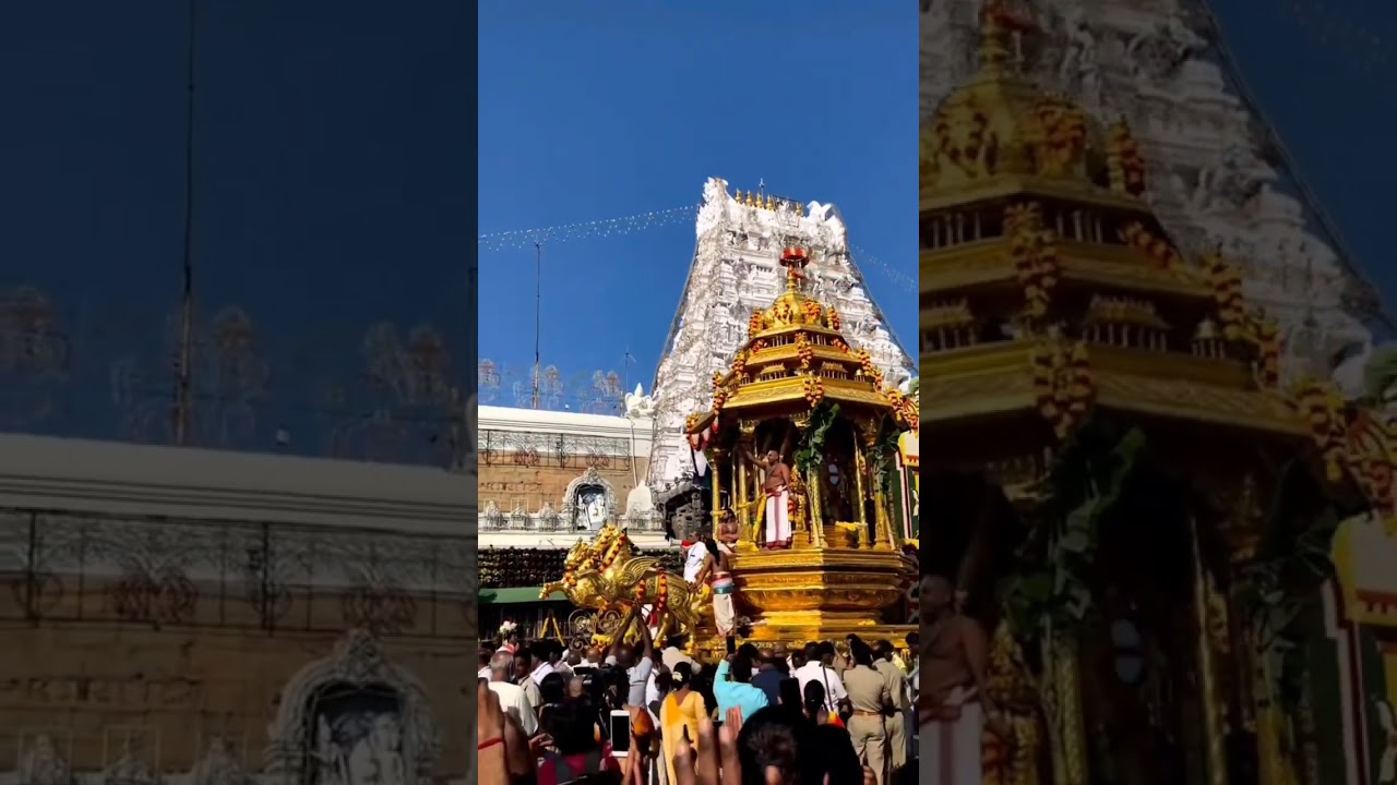 "Lord Balaji Radhosthavam" -- Thirumala- Chittoor Dt- AP