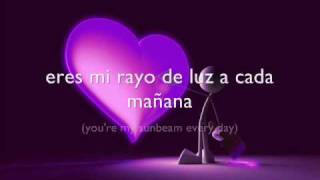 Video thumbnail of "Chayanne_Si no estàs conmigo con letra/lyrics (with english translation)"