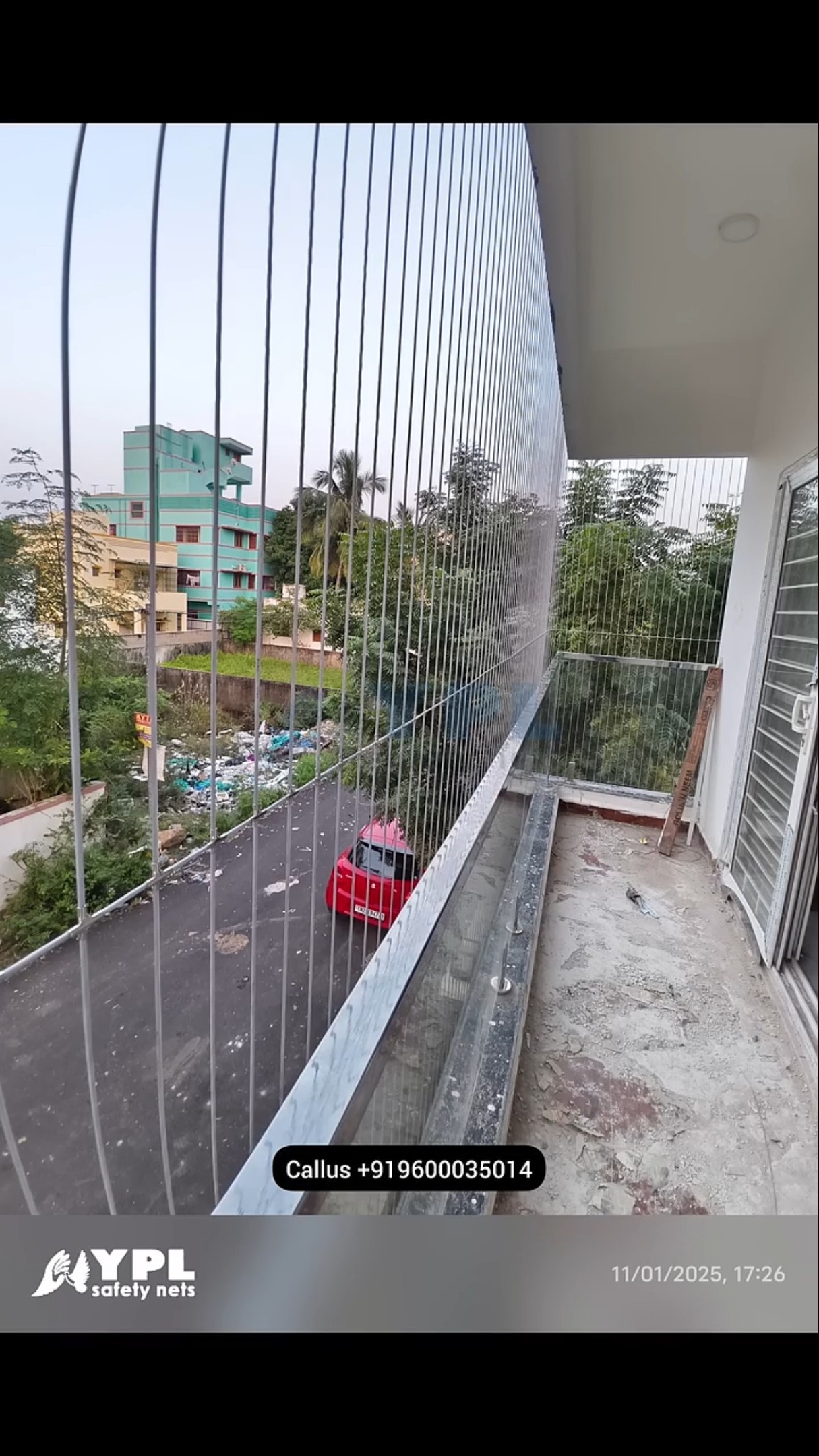 Invisible Grille Chennai | Safe, Stylish Balcony Protection by YPL Invisible Grill — YPL Safety Nets video thumbnail