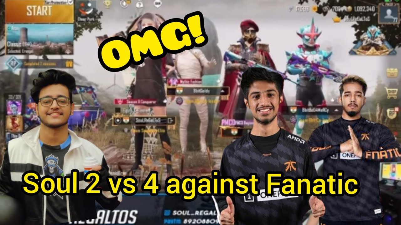 Soul 2 vs 4 clutch against Fanatic || OMG! || 