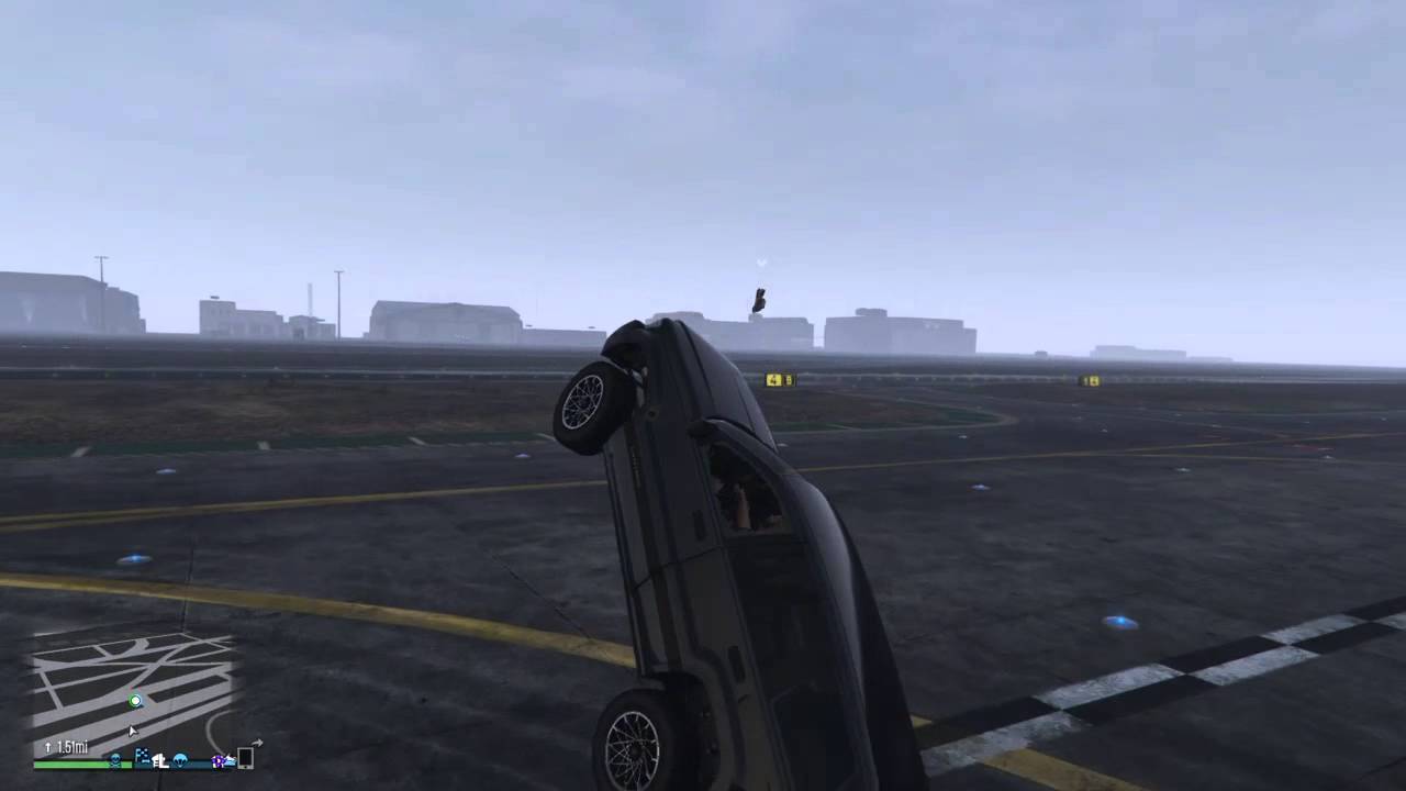 Car barrel roll YouTube