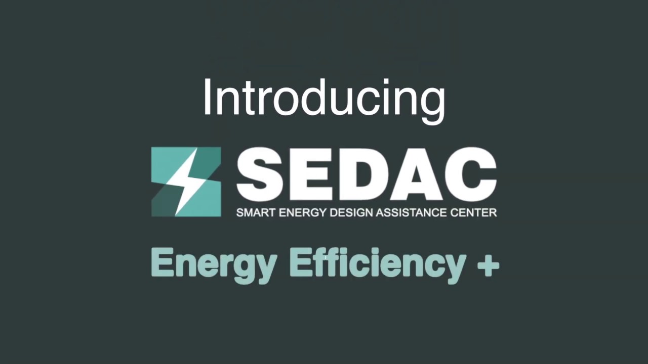 SEDAC | Smart Energy Design Assistance Center at The University of  Illinois, Urbana-Champaign – Energy Efficiency in Illinois , Energy Code  Training, Energy Code Workshops, Online Energy Code Training, Wastewater  energy efficiency,