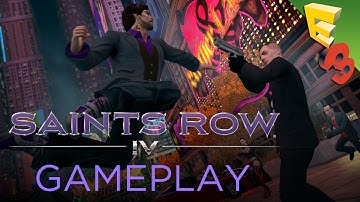 Saints Row 4 Gameplay Walkthrough and Interview with Steve Jaros! Adam Sessler at E3 2013