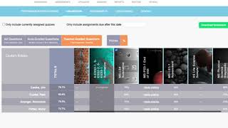 InnerOrbit Gradebook Report