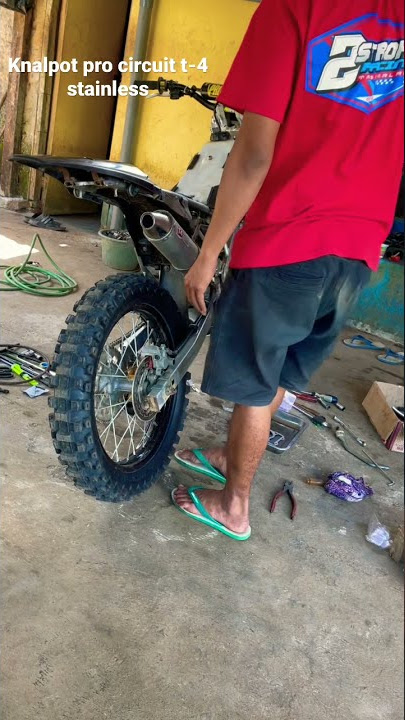 Sound klx bore up 63 (knalpot pro circuit t-4 stainless)