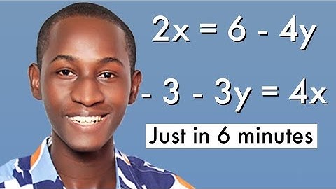 JAMB Maths Online Tutorial 2025 Likely Questions On Linear Simultaneous Equation