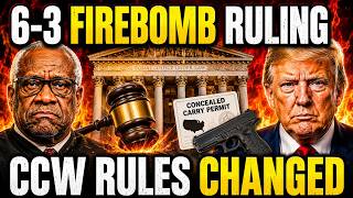 6-3 Supreme Court FIREBOMB — 2026 Gun Law Overhaul Hits Concealed Carry INSTANTLY