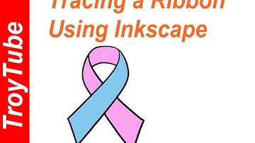 Making a Ribbon SVG with Inkscape for use in Design Space