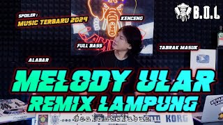 DJ MELODY ULAR TERBARU REMIX LAMPUNG FULL BASS ALA AYING ADI FULL BASS || BUJANG ORGEN LAMPUNG 2024