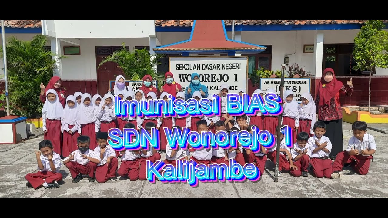 Imunisasi Siswa SDN Wonorejo 1