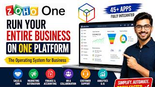 Zoho One Tutorial for Beginners | All-in-One Business Software Explained