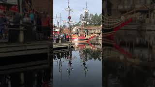 Kaptein Sabeltann : Den Sorte Dame vekker innbyggerne i Abra Havn