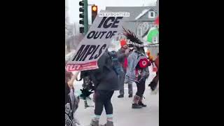 PROTEST AGAINST ICE ERUPT AGAIN IN MINNEAPOLIS🔥