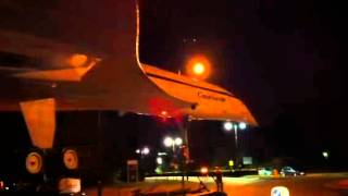 Moving the Concorde model