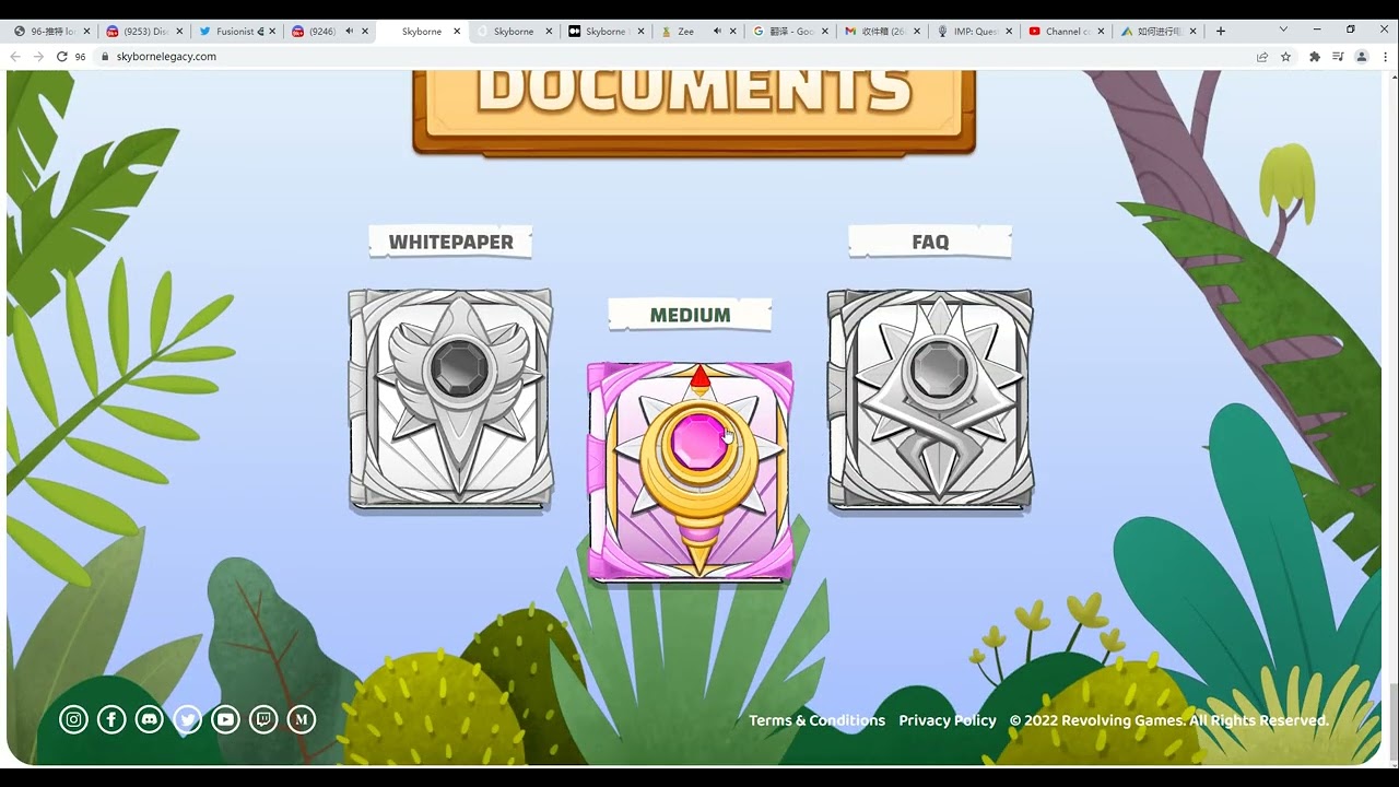 Skyborne Legacy's official website introduction