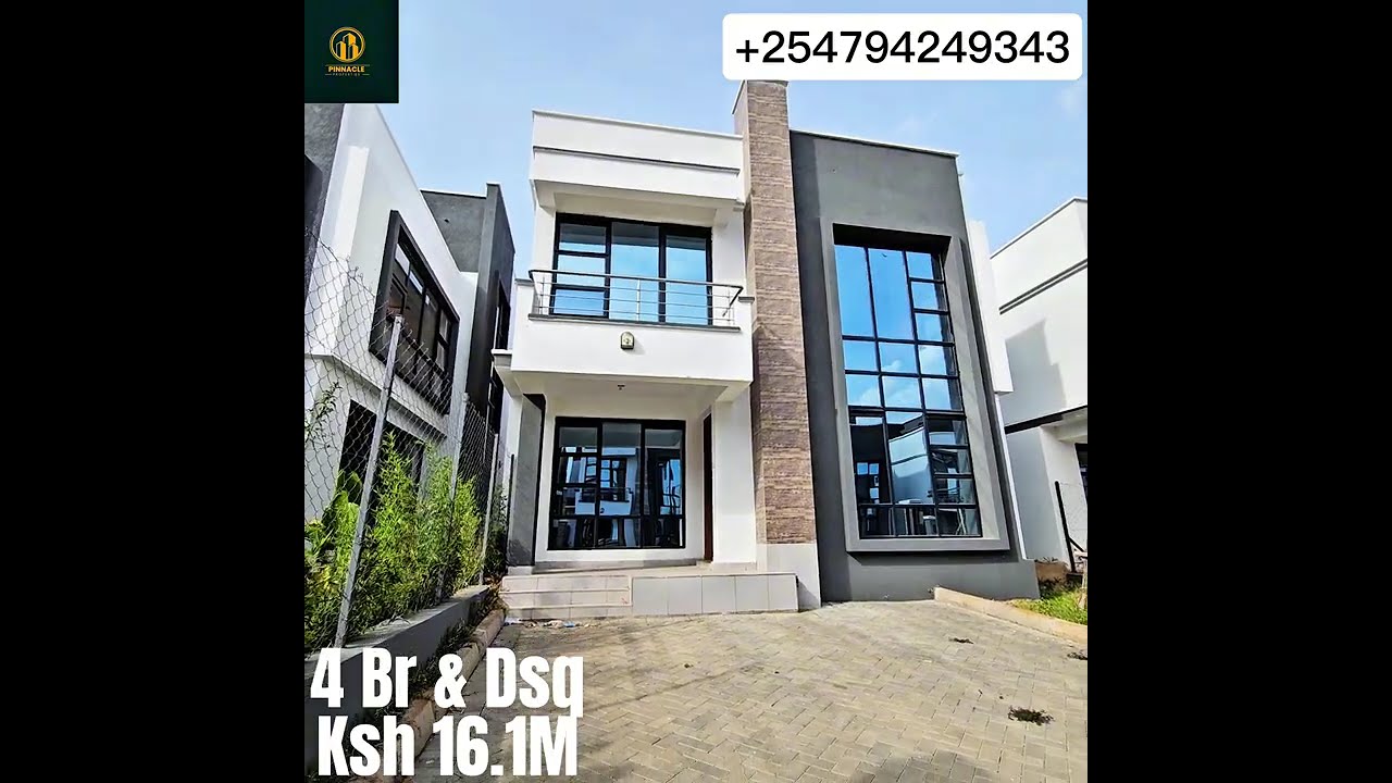Inside A 4 bedroom & Dsq along Easternbypass At ksh 15.6 Cash Buyer 