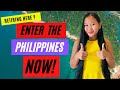 YOU CAN ENTER THE PHILIPPINES RIGHT NOW / Philippines Travel Update For SRRV Retirement Visas