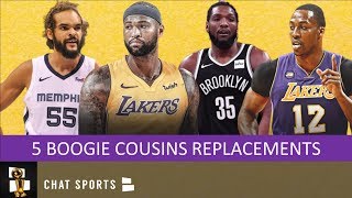 The latest lakers news is highlighted by boogie cousins who tore his
acl in left knee during a workout las vegas. joined los angeles
laker...